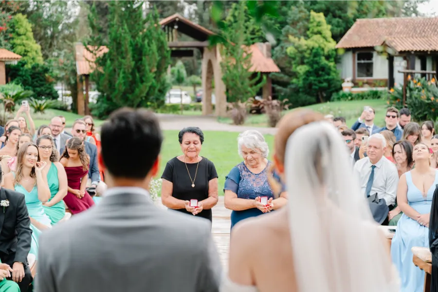 entrada das avós no casamento