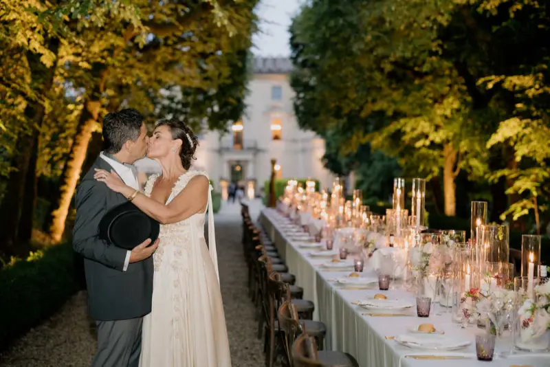destination wedding na Itália em jardim