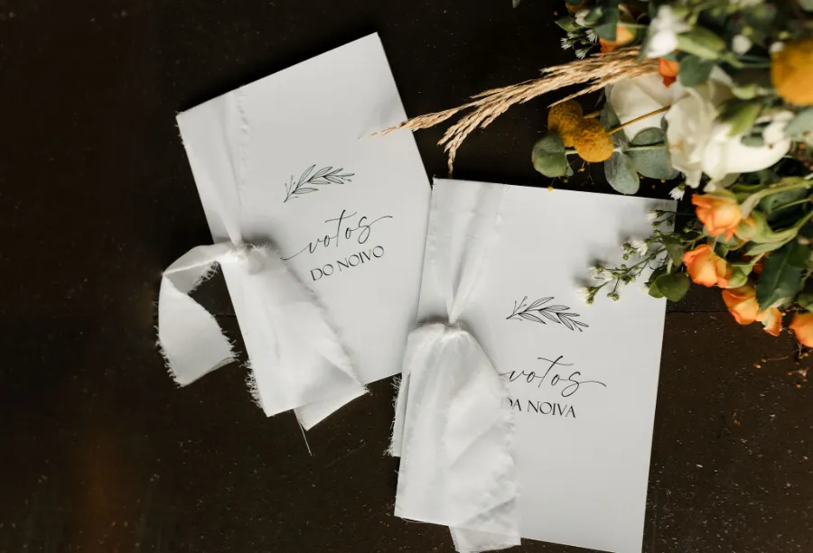 caderno de votos minimalista