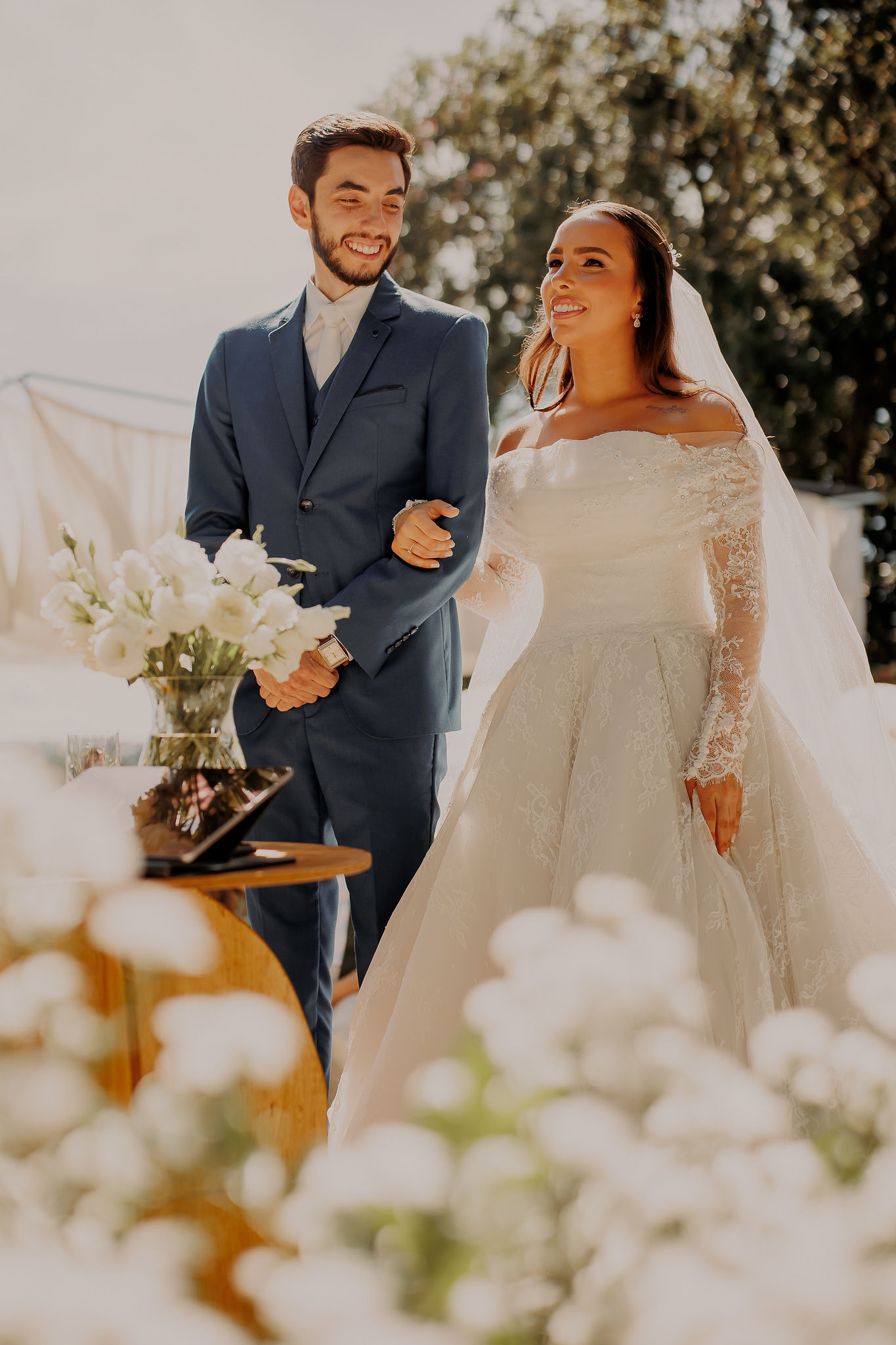 casamento ao ar livre