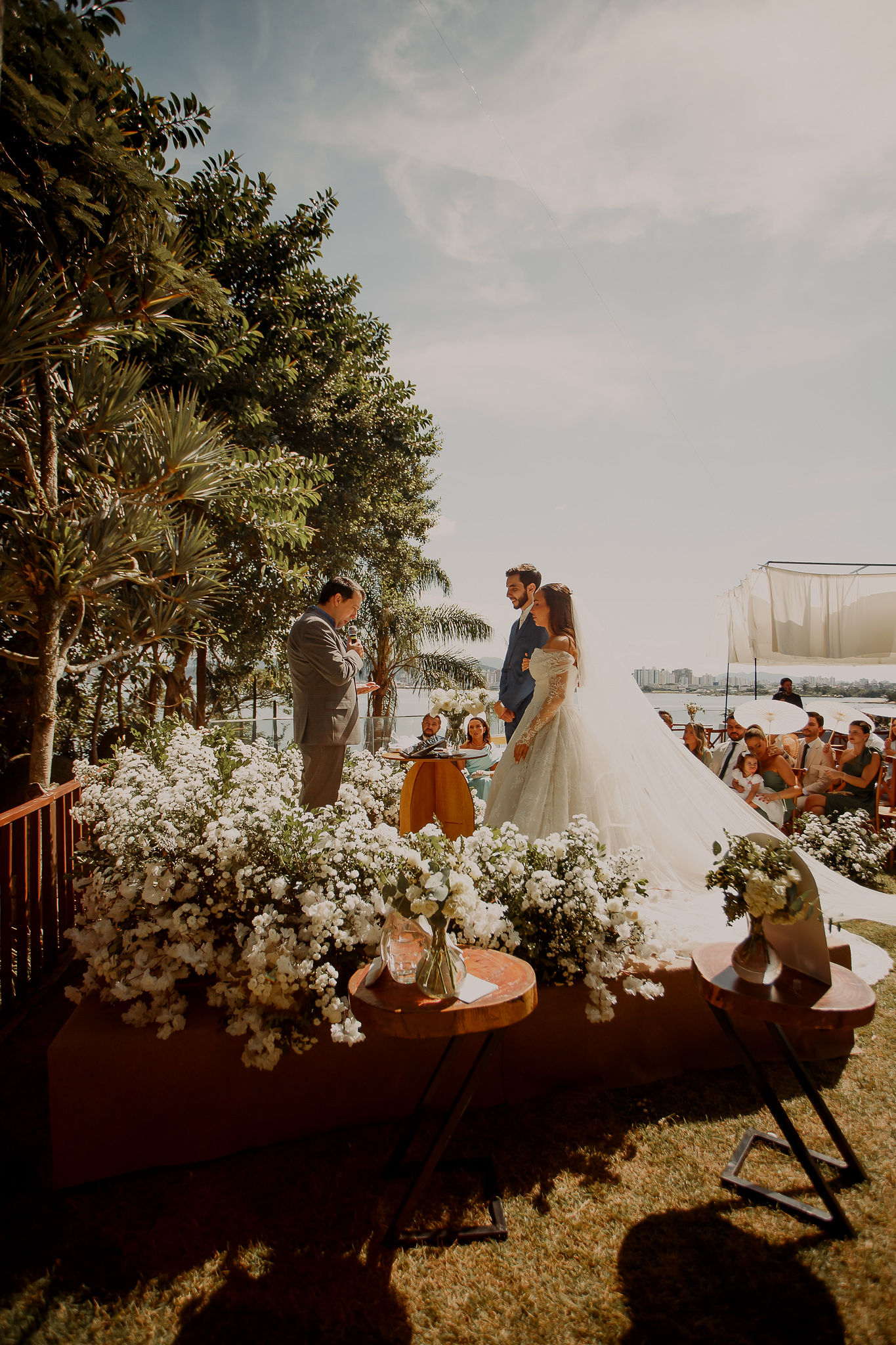 casamento ao ar livre