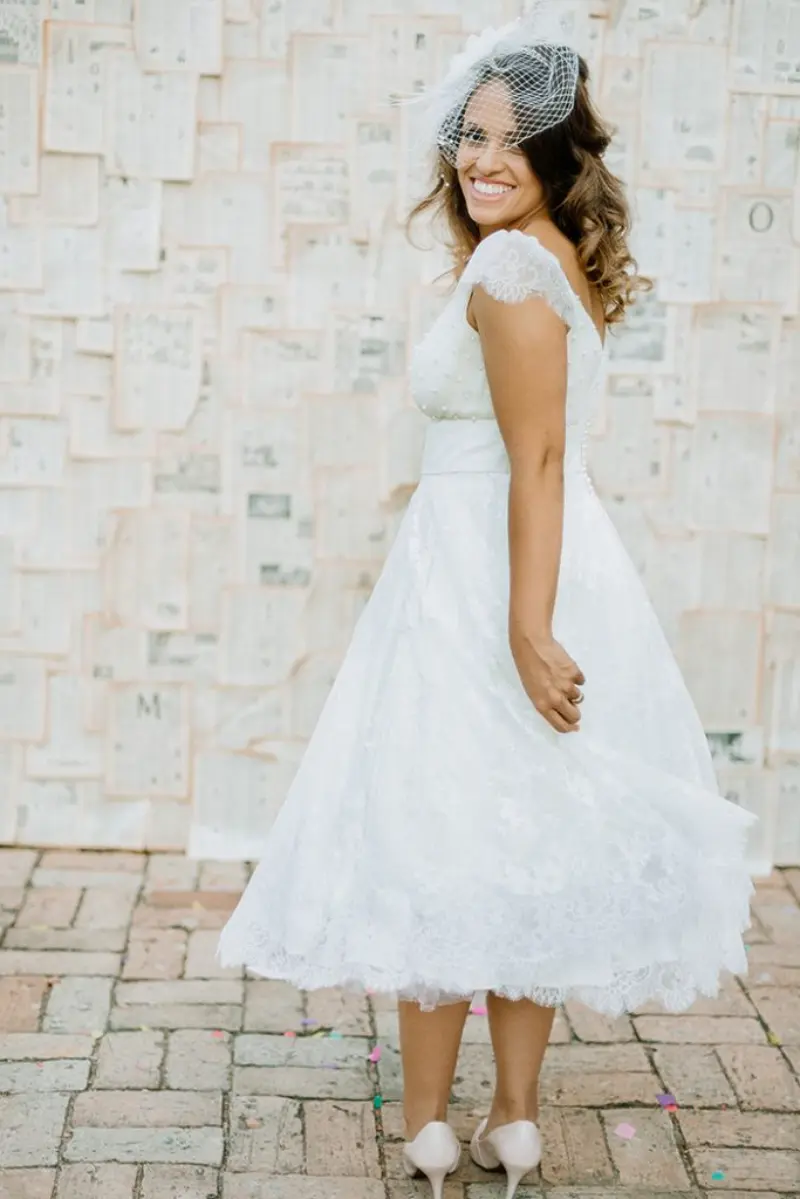 vestido curto para casamento