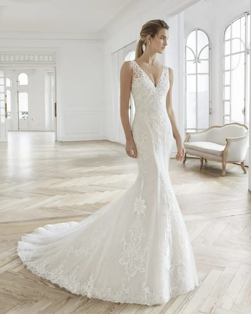 vestido de noiva modelo sereia