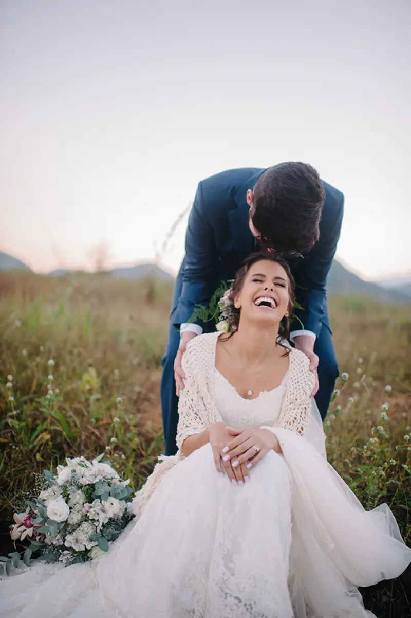 vestido de noiva para inverno