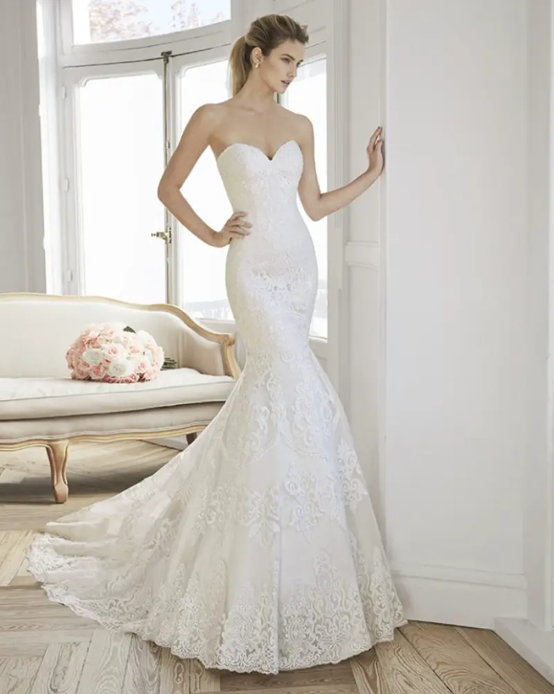 vestido de noiva sereia