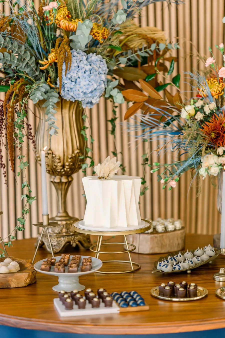 mesa do bolo decorada