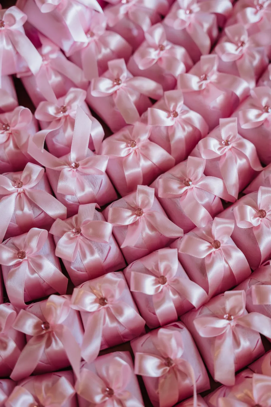 bem-casado com embalagem rosa