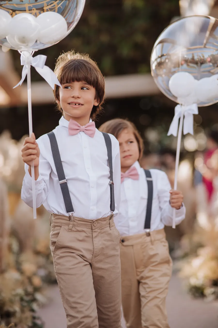 entrada do pajem com balões