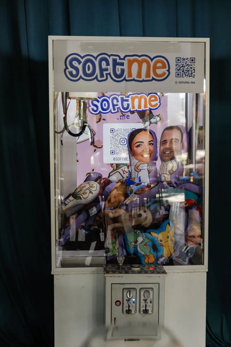 maquina de ursinho em casamento