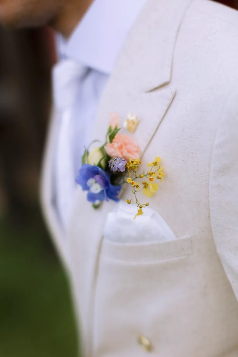 Renovação de votos romântica somente com o casal