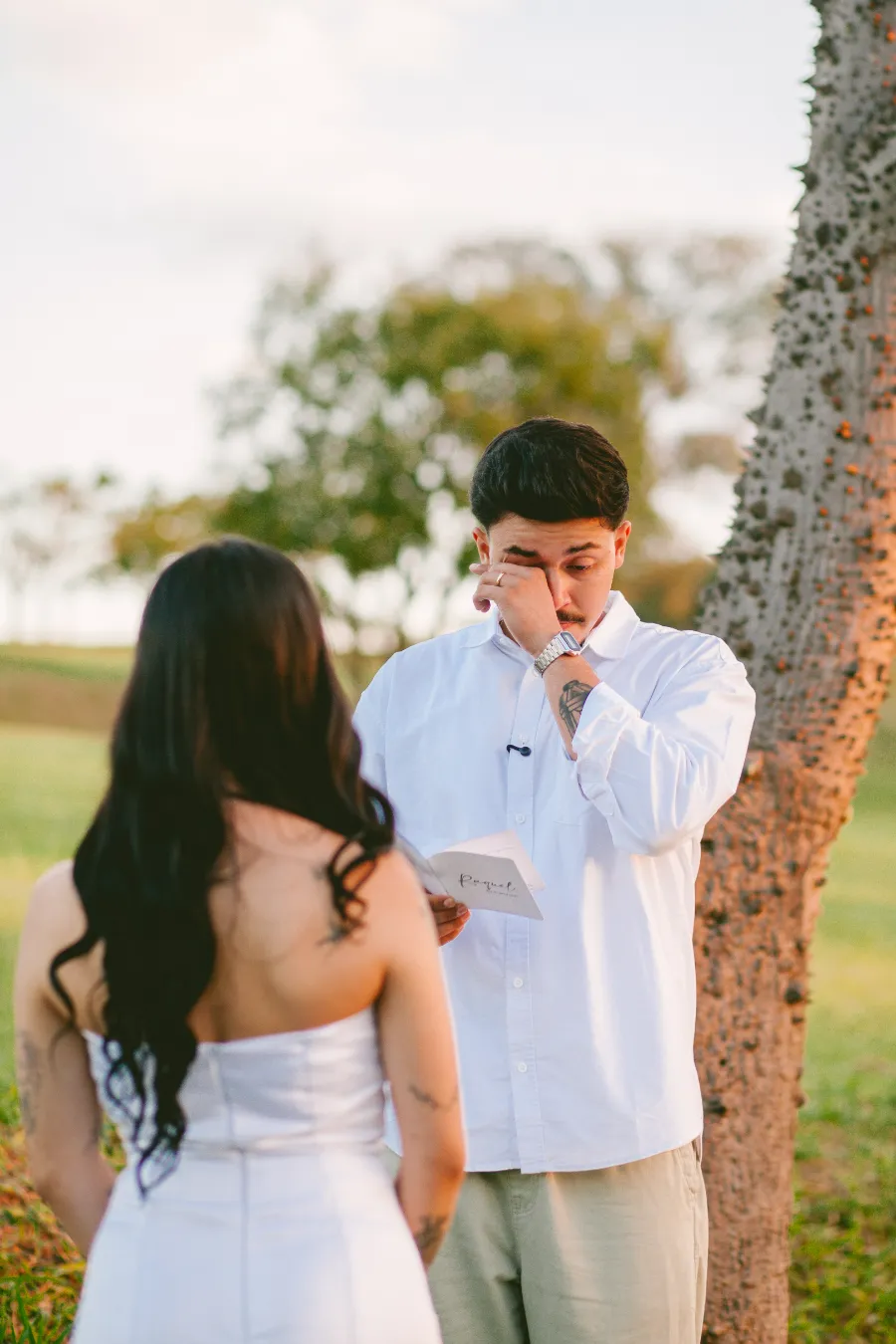 Casal decide fazer casamento sem convidados. Veja como foi!