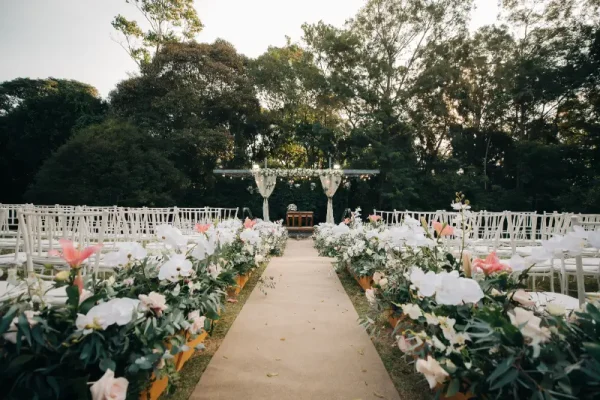 capa post: espaço de cerimônia ao ar livre