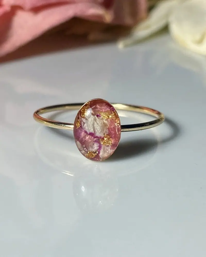 buque eternizado em anel