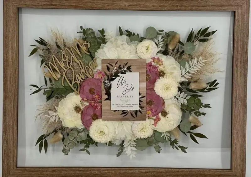 buque eternizado em moldura