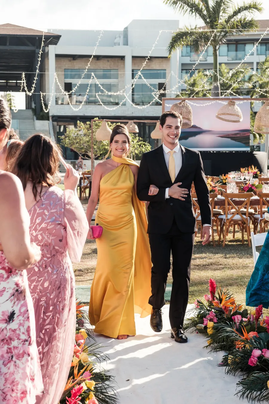 entrada dos padrinhos