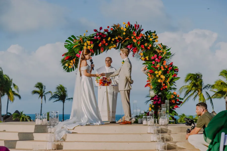 mini wedding em cancun