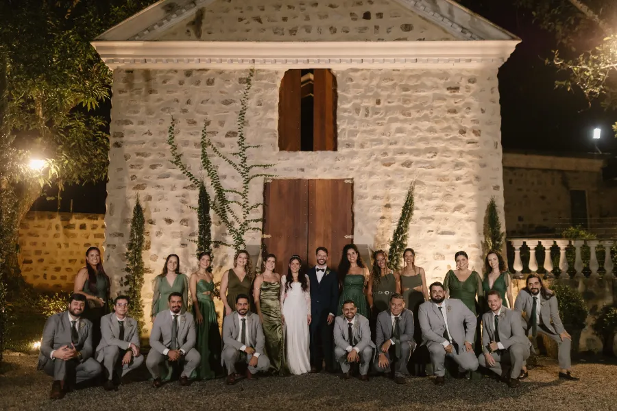 padrinhos e madrinhas a noite