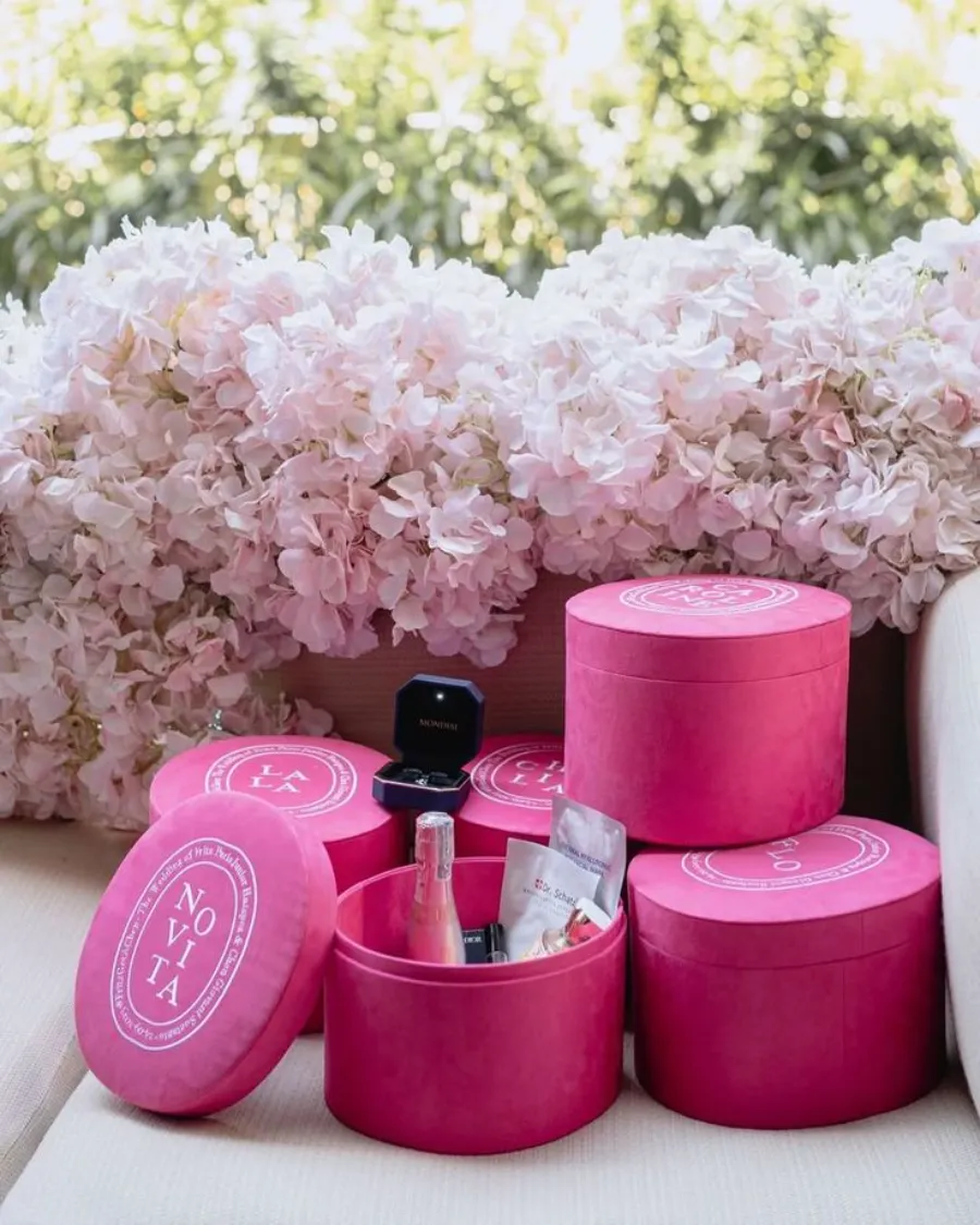 caixas de convite para madrinhas