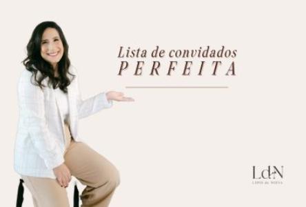 lista de convidados perfeita lápis de noiva
