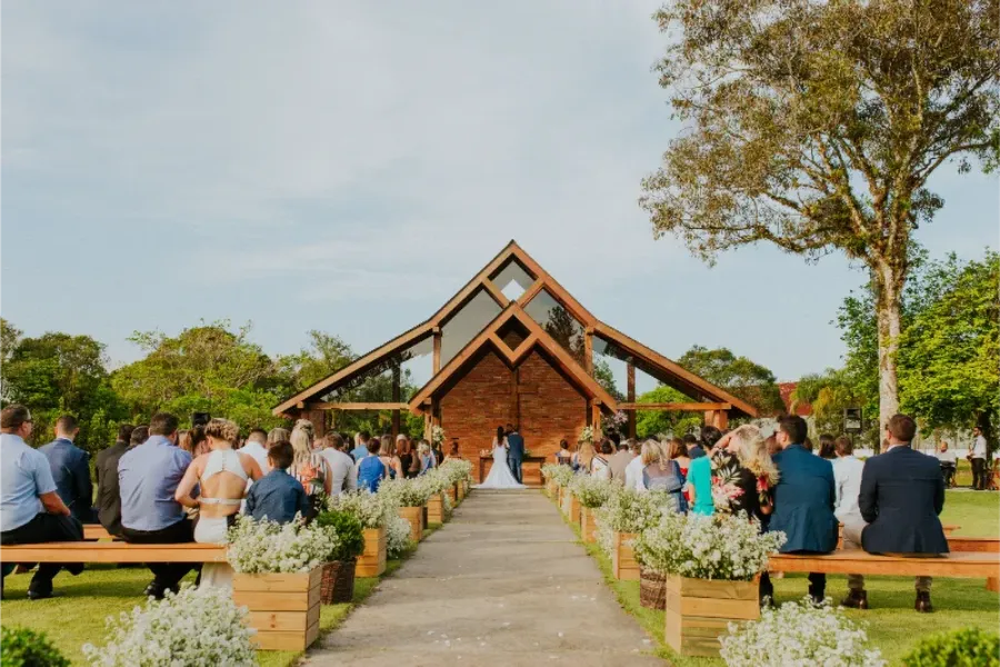 espaço no sitio para casamento