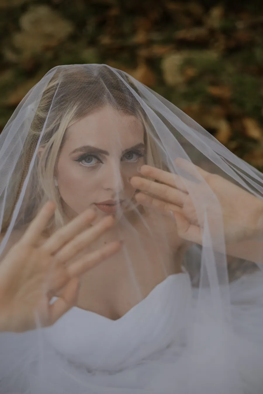 noiva sob véu