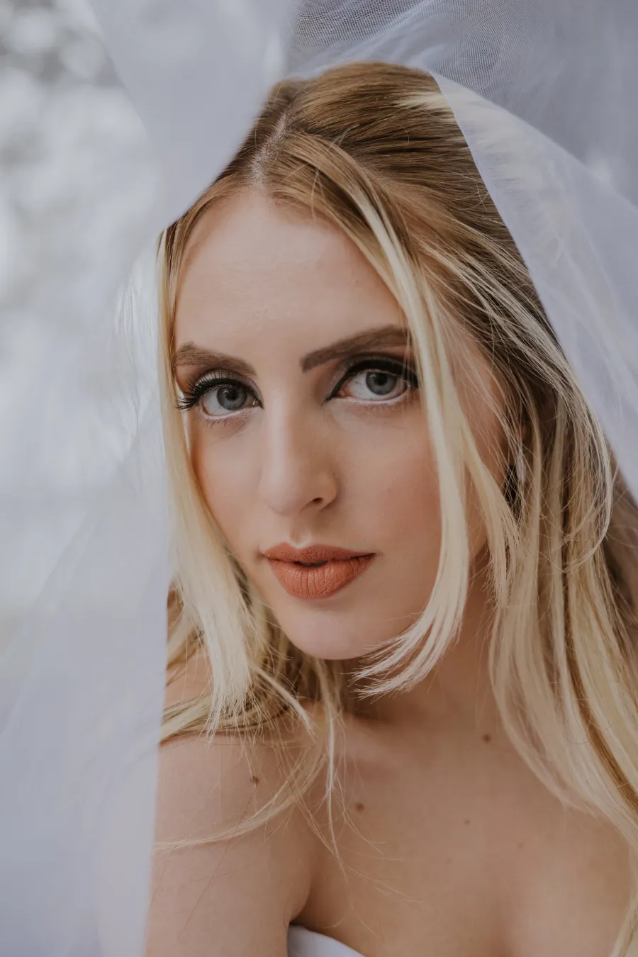 noiva com maquiagem simples