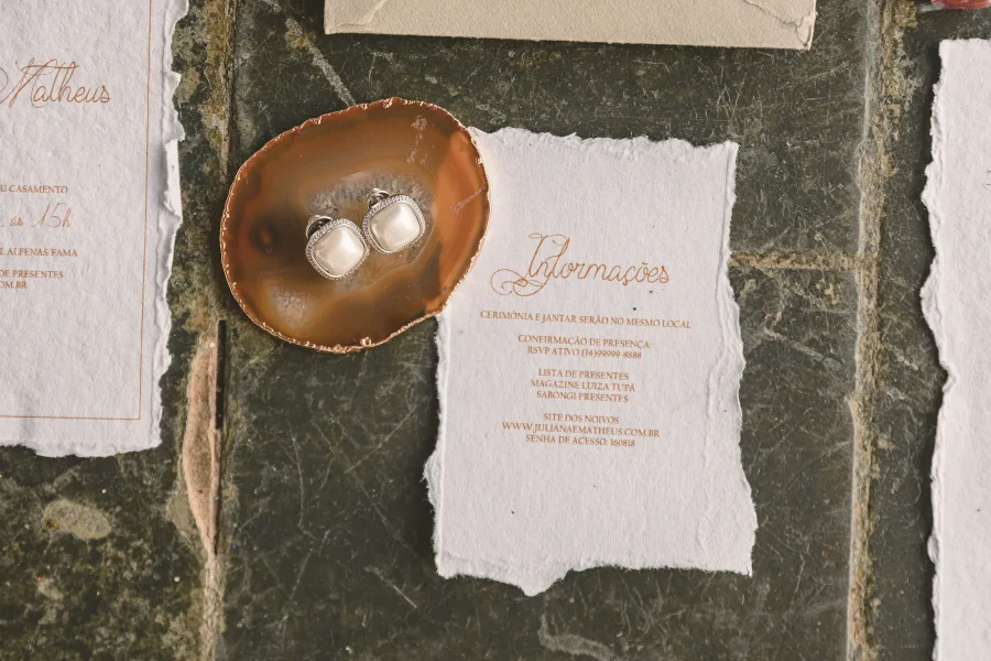 papelaria de casamento