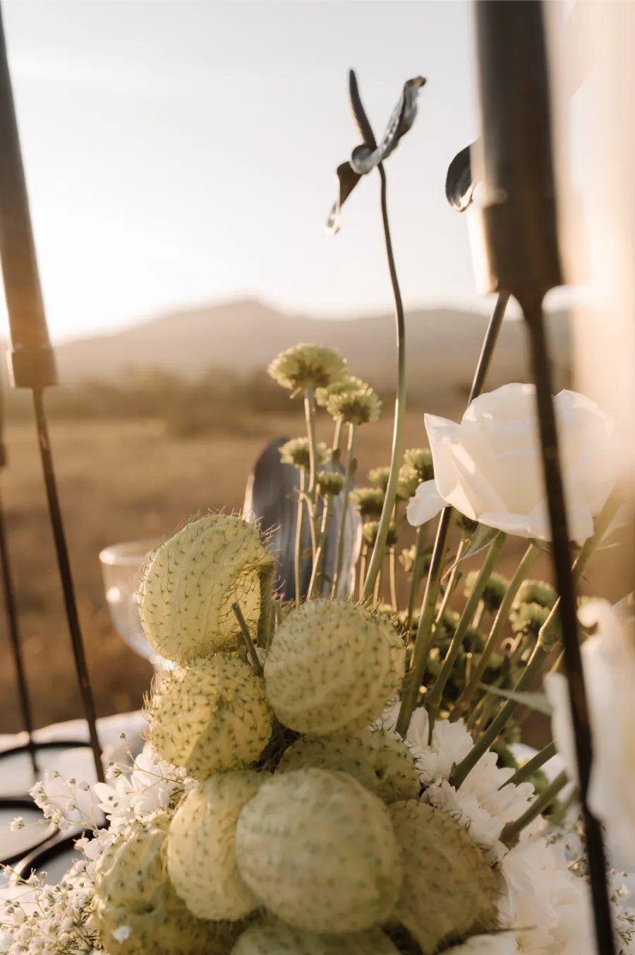 arranjo floral diferente