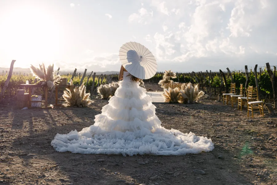 noiva em casamento na argentina