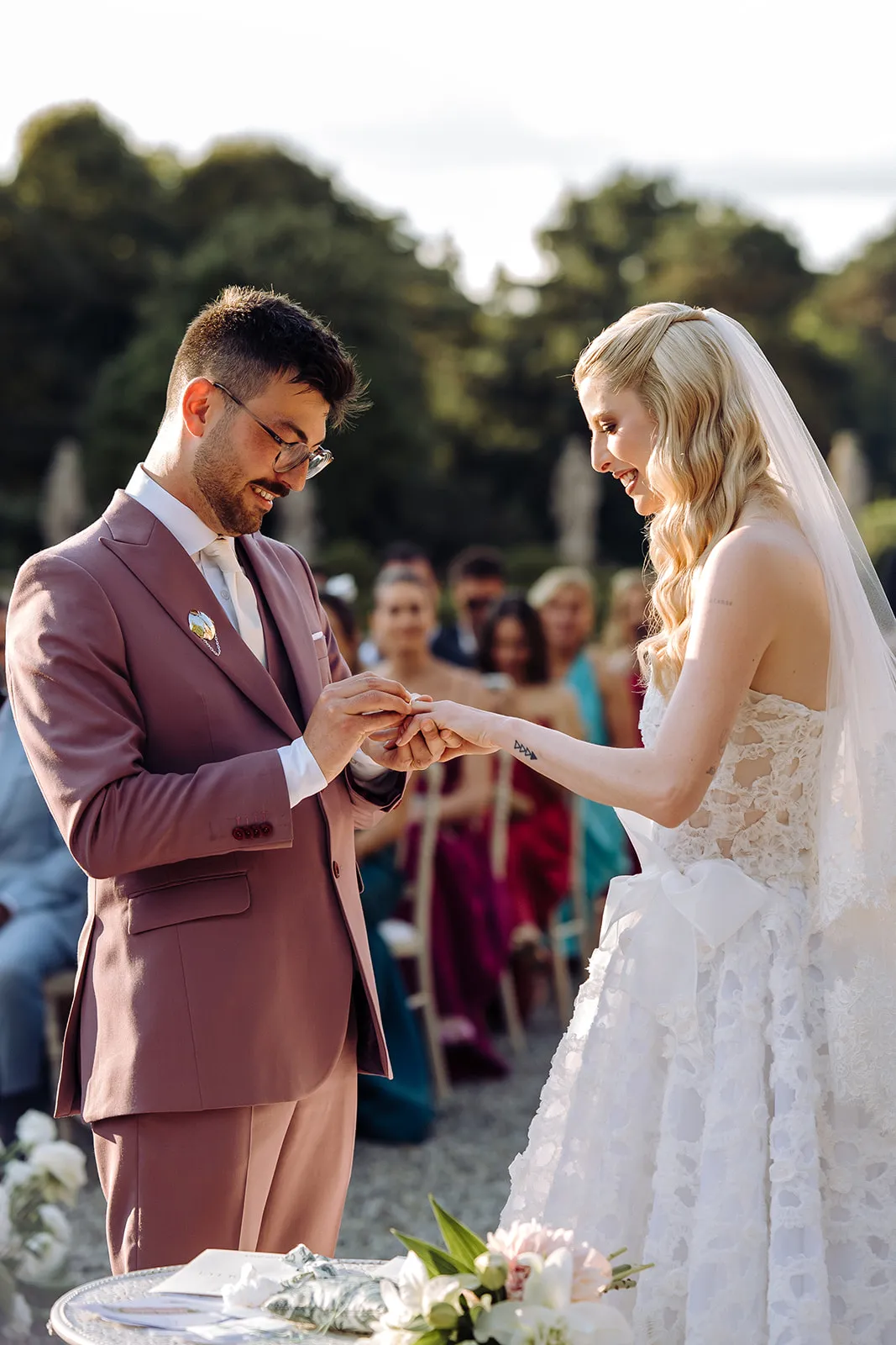 noivos no destination wedding italiano