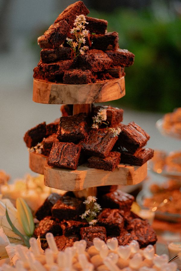 brownies para casamento
