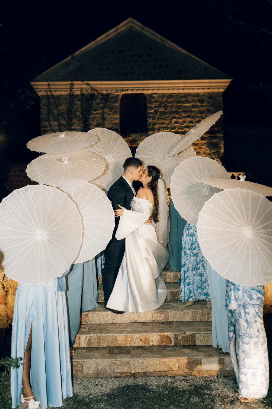 Madrinhas de Azul Serenity: Inspiração Real Ao Ar livre