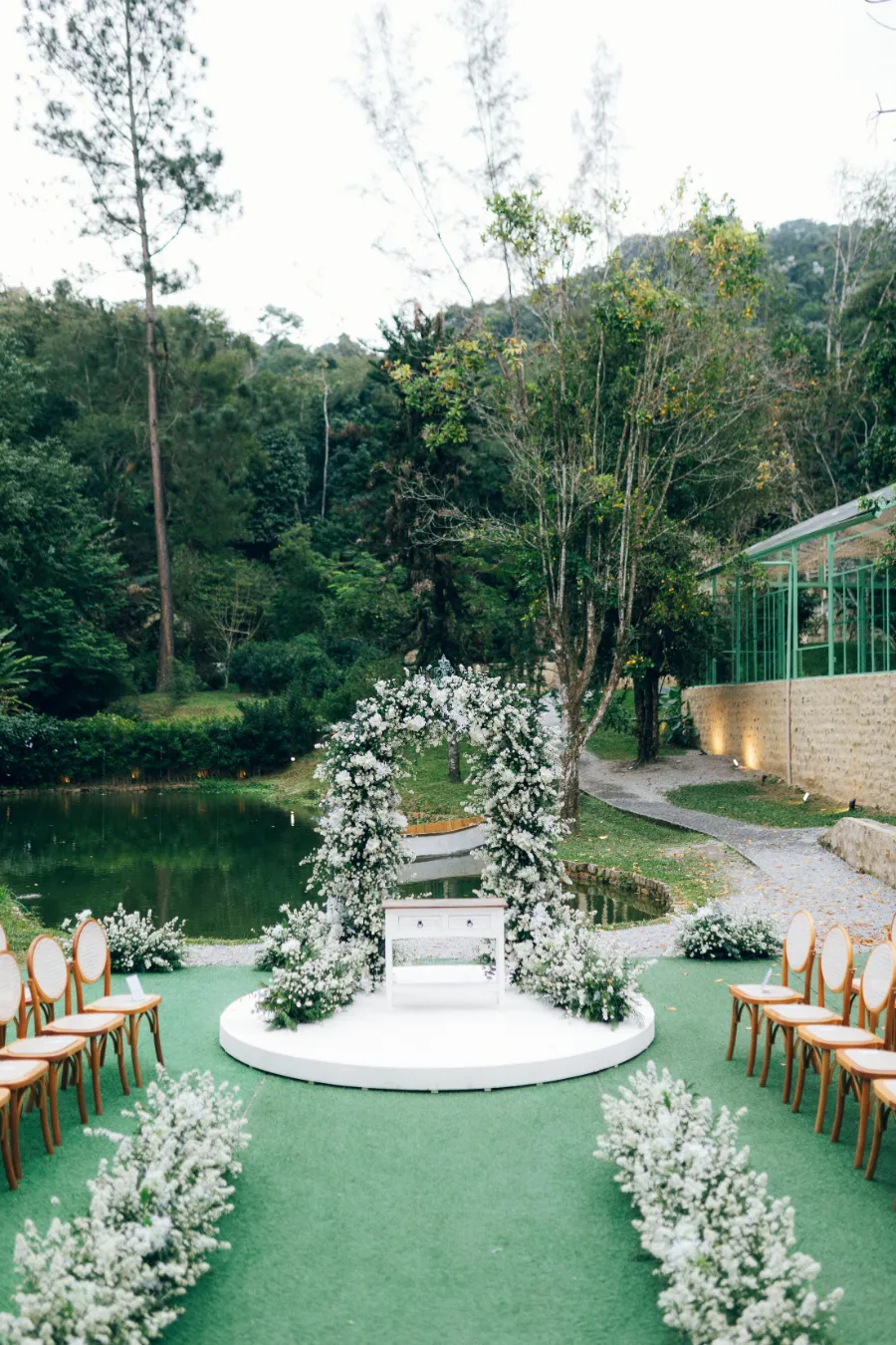 Madrinhas de Azul Serenity: Inspiração Real Ao Ar livre