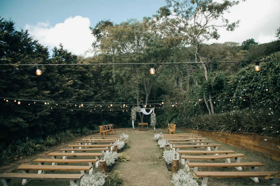 espaço para casamento ao ar livre