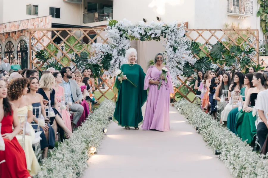 entrada das avós no casamento