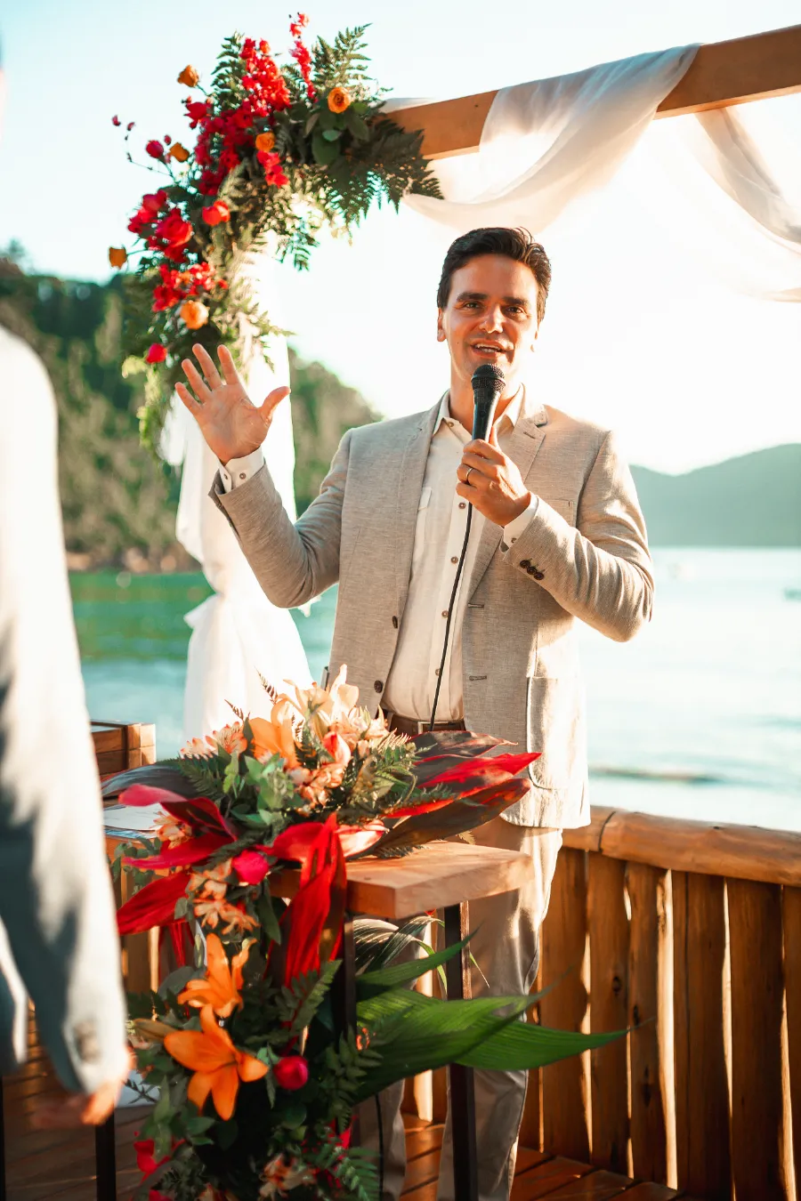 celebrante de casamento