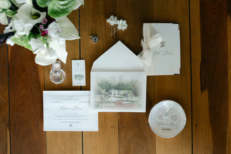 papelaria e convite de casamento