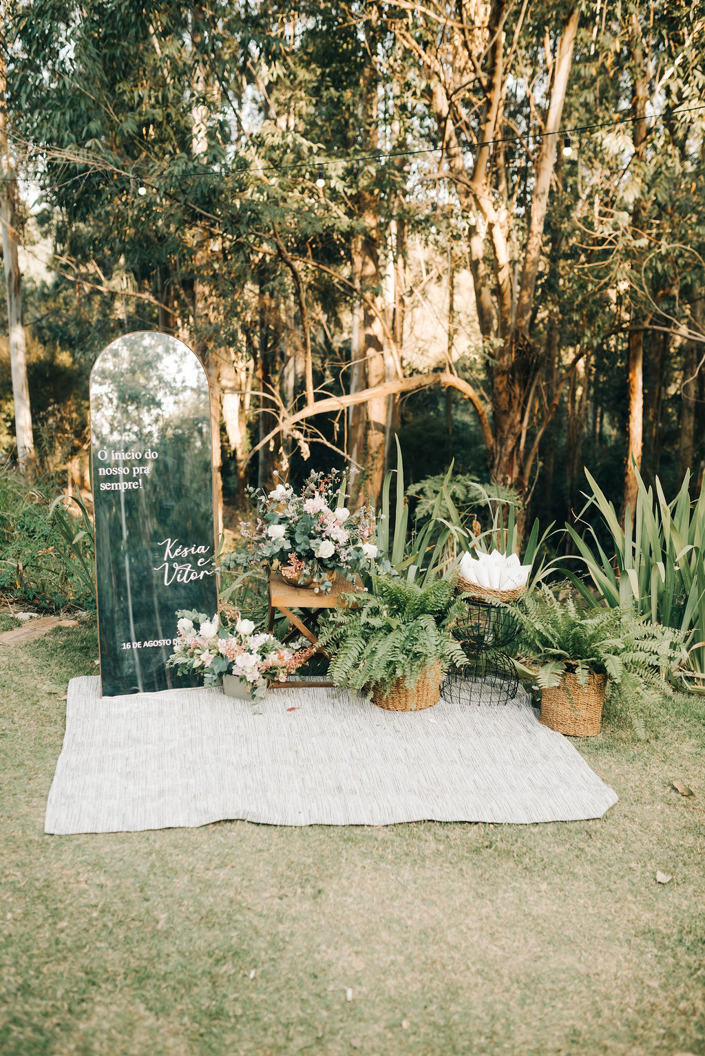 Casamento Rústico Romântico ao Ar Livre em Campinas