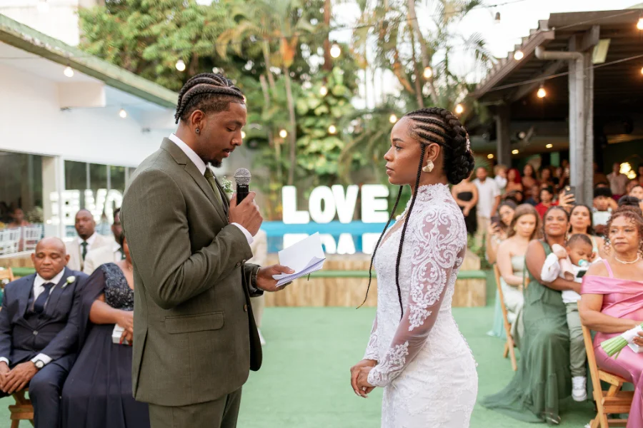 cerimonia de casamento