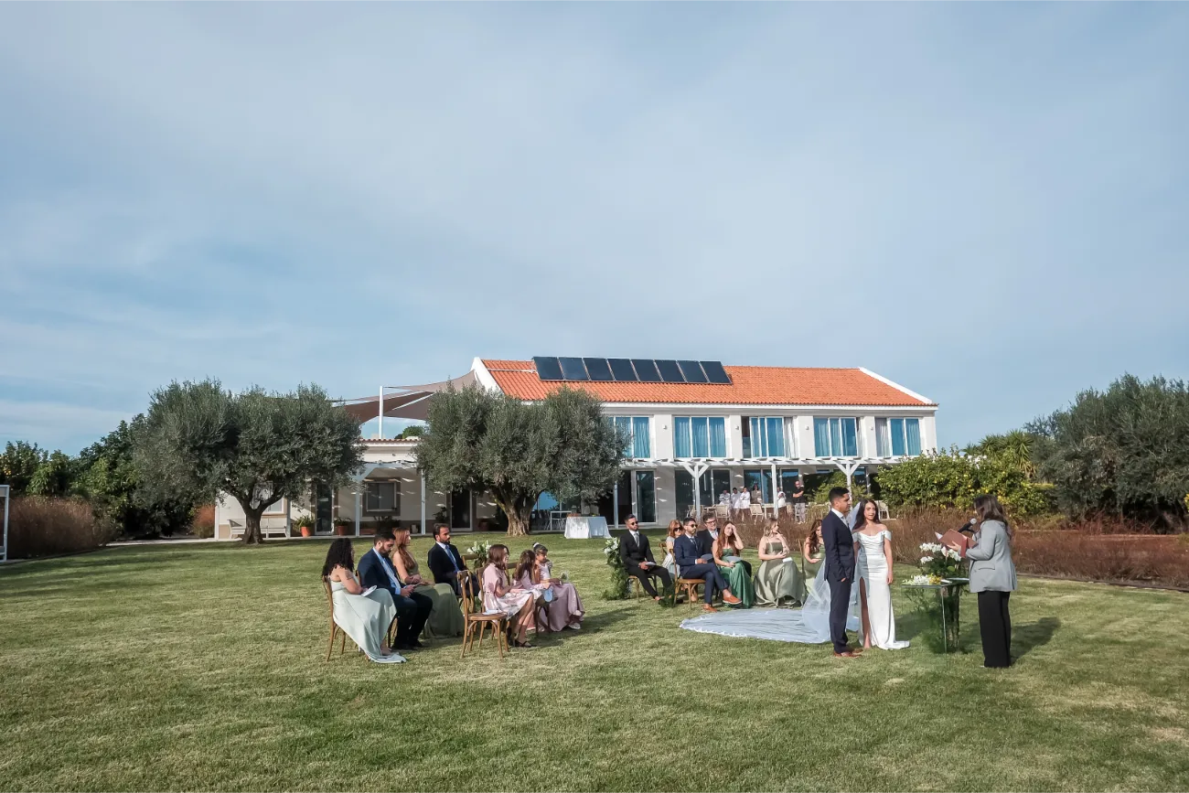 cerimonia de casamento