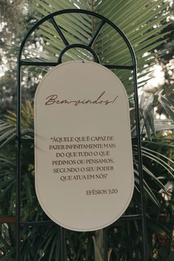 plavca de bem-vindos em casamento