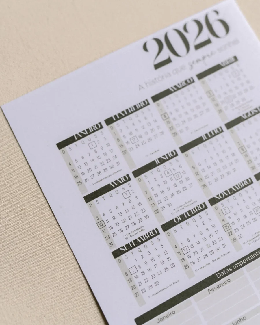 vista deplanner com calend&aacute;rio anual