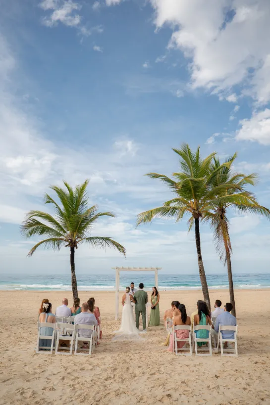 casamento minimalista na praia