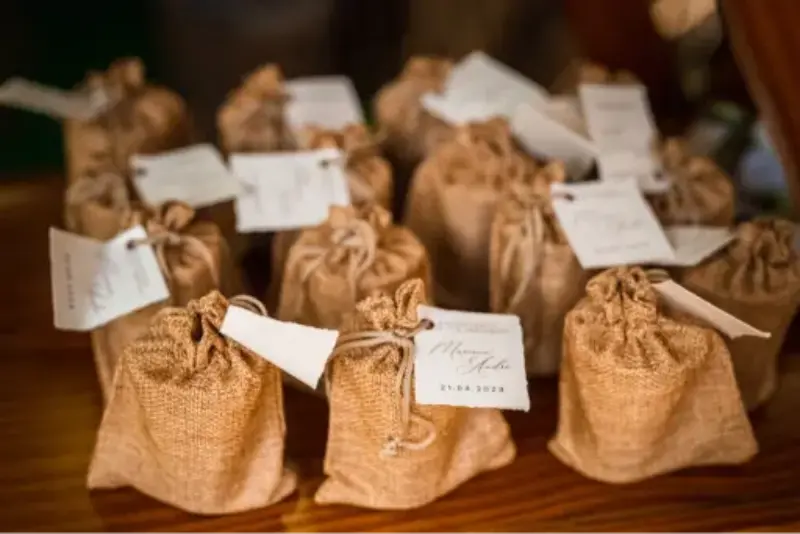 foto de casamento das lembrancinhas