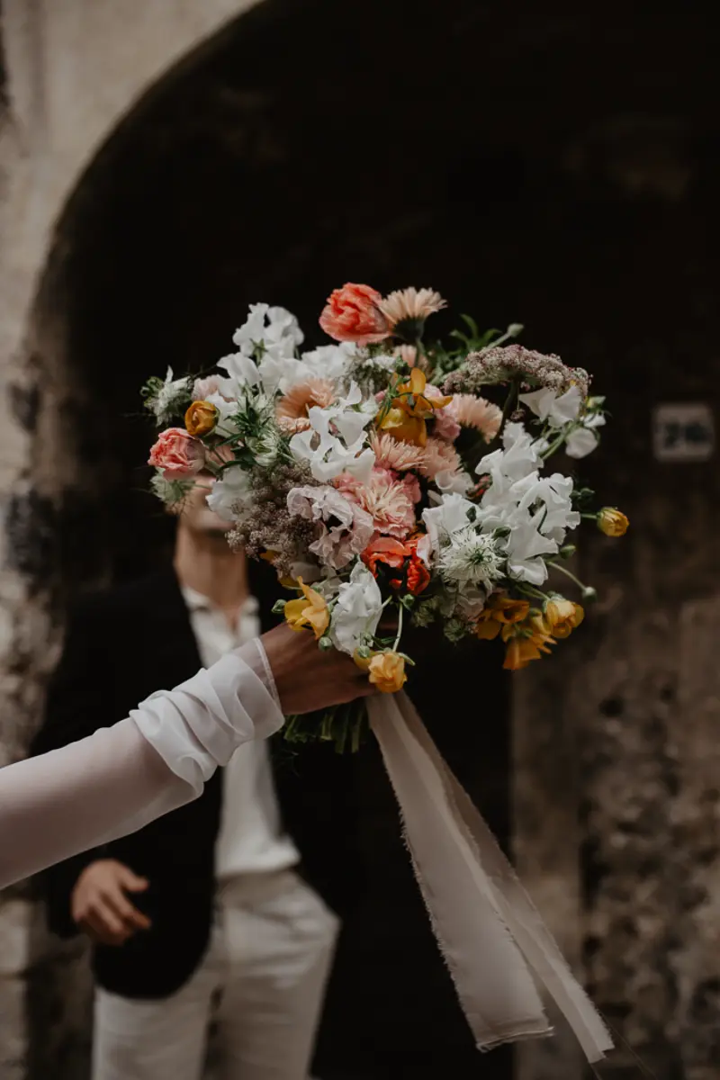 buque para casamento civil