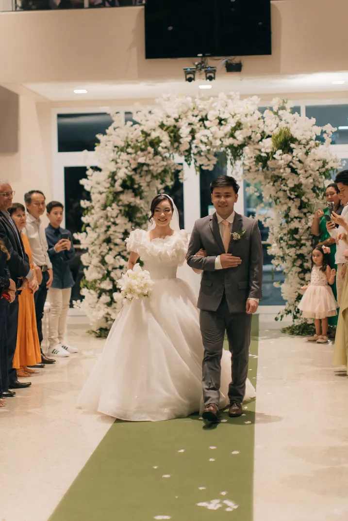 entrada d anoiva no casamento no salão