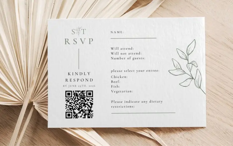 mensagem no RSVP pedindo informa&ccedil;&otilde;es de confirma&ccedil;&atilde;o de presen&ccedil;a