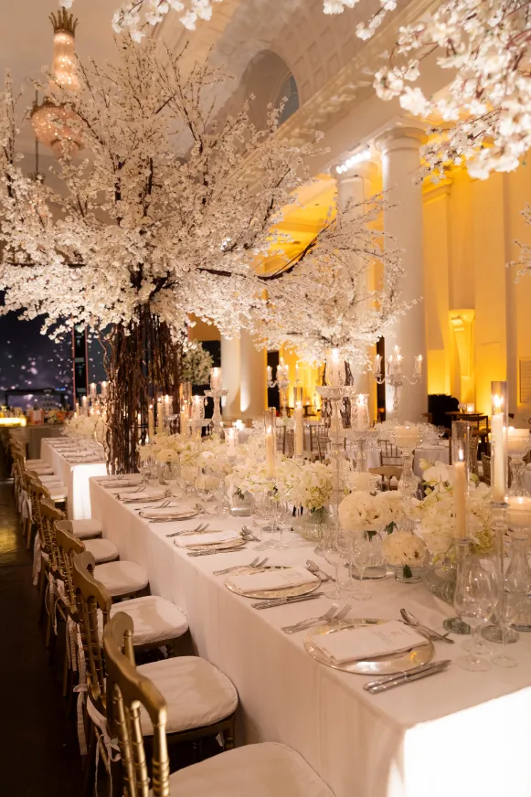 mesa posta para casamento