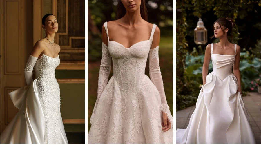 Tendência 2027: O que vai dominar os vestidos de noiva nos casamentos