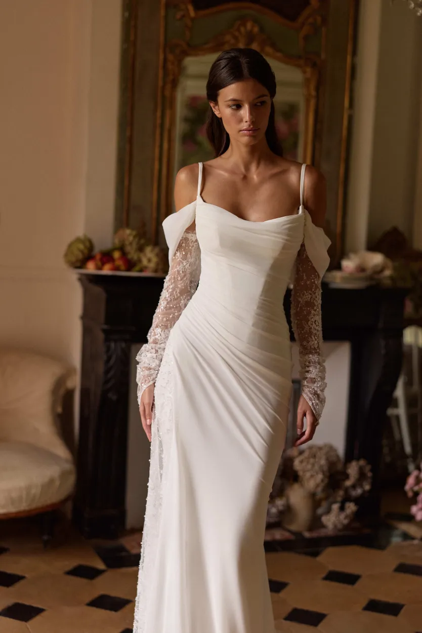 vestido de noiva minimalista